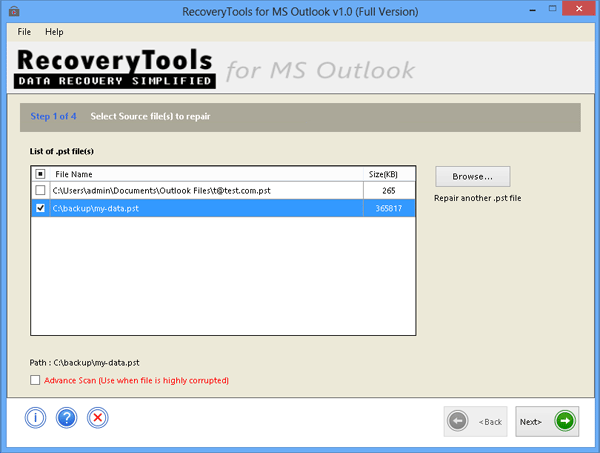 Deleted Email Recovery Tool